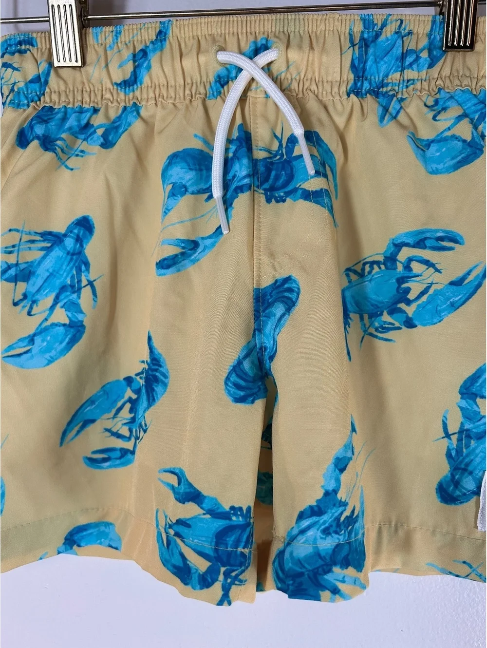 ABERCROMBIE KIDS Boy’s Lobster Print Swim Trunks / Size: 5/6